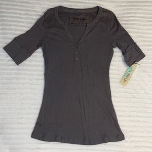 Grey Belle Du Jour Shirt Size M